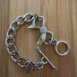 Silver Juice Bracelet with Bow
